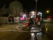 Brand - Gartenhaus